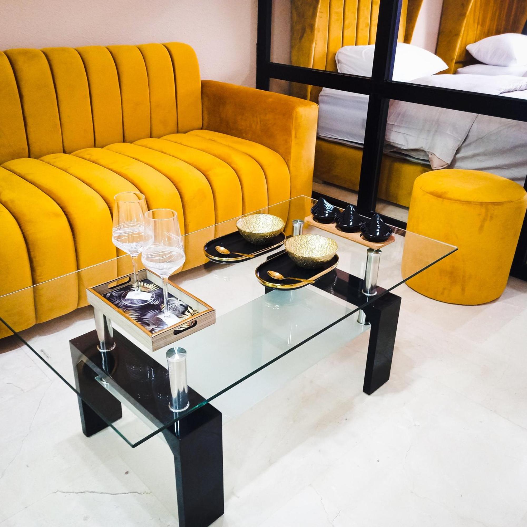 Nouveau Appartement Au Plein Centre Ville En Face Hilton & La Gare De Train Tgv M2 Tanger Exterior foto